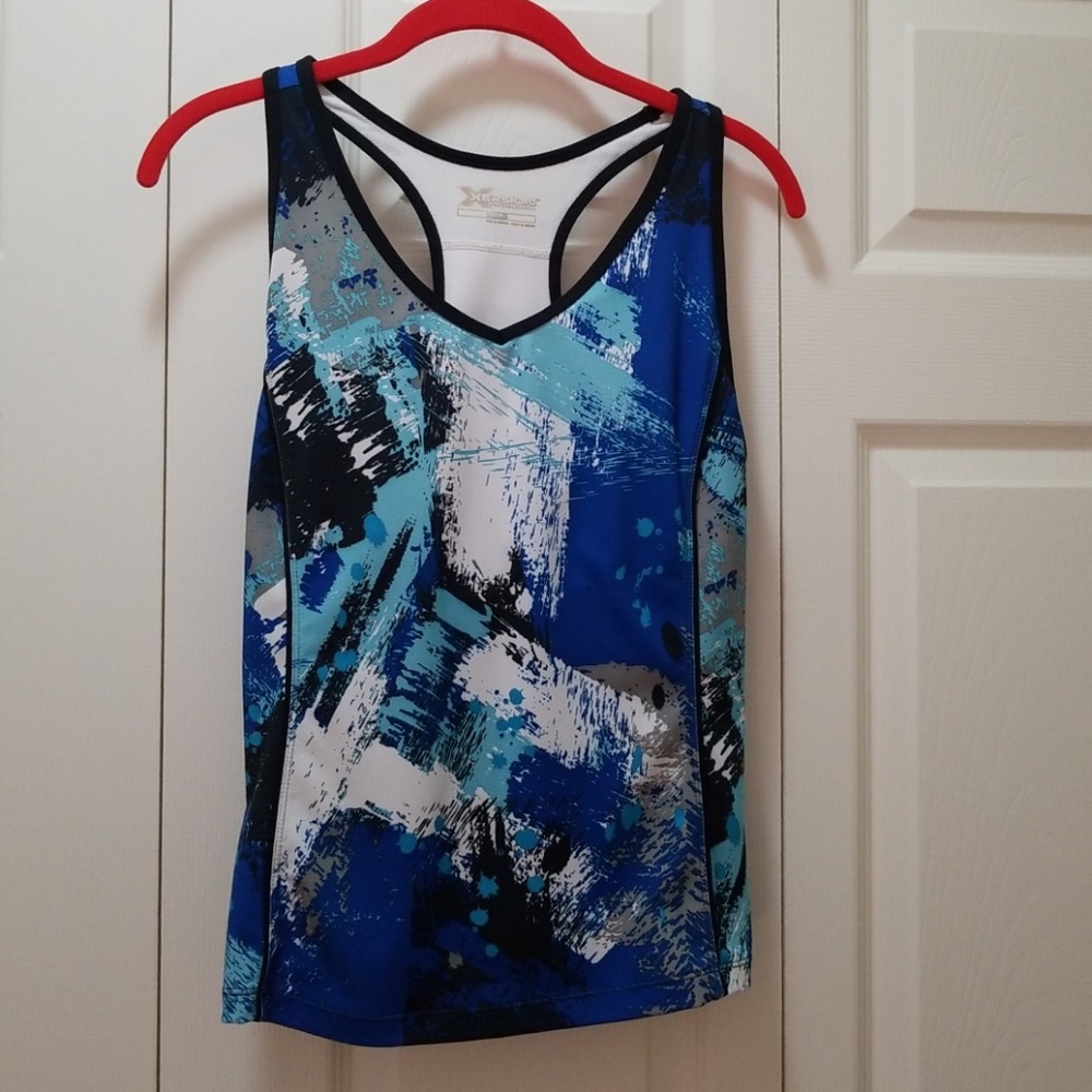 Xersion Blue Workout Top